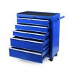 5-Drawer Tool Storage Trolley Cart – Heavy Duty Garage Cabinet Organizer with Lockable Wheels