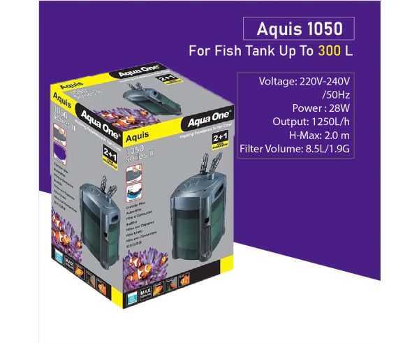 Aquis 1050 Series II Canister Filter 1250L/H