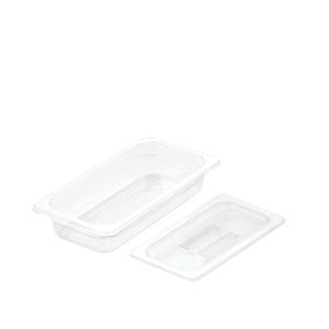 Clear Gastronorm GN Pan 1/3 Food Tray Storage