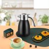 1.8L Stainless Steel Kettle Insulated Vacuum Flask Water Coffee Jug Thermal Black