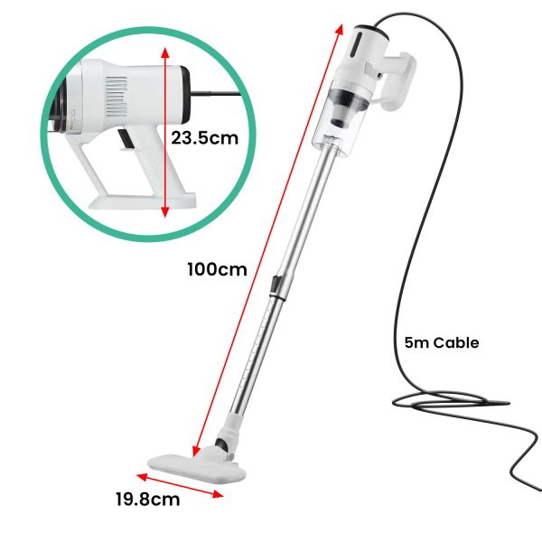 Airflo Handheld Continuous Stick Vacuum Cleaner Set