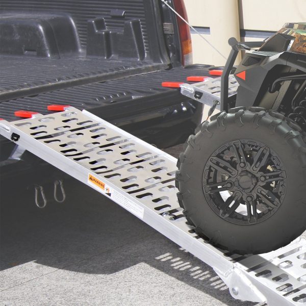 Aluminium ATV Loading Ramp Foldable – Silver
