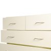 Tallboy Dresser 6 Chest of Drawers Storage Cabinet 85 x 39.5 x 105cm