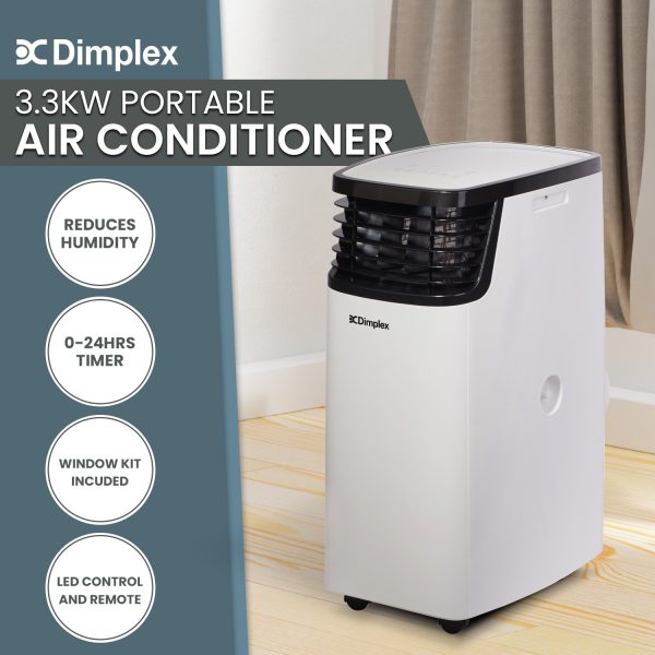 Dimplex 3.3kW Portable Air Conditioner Refurbished