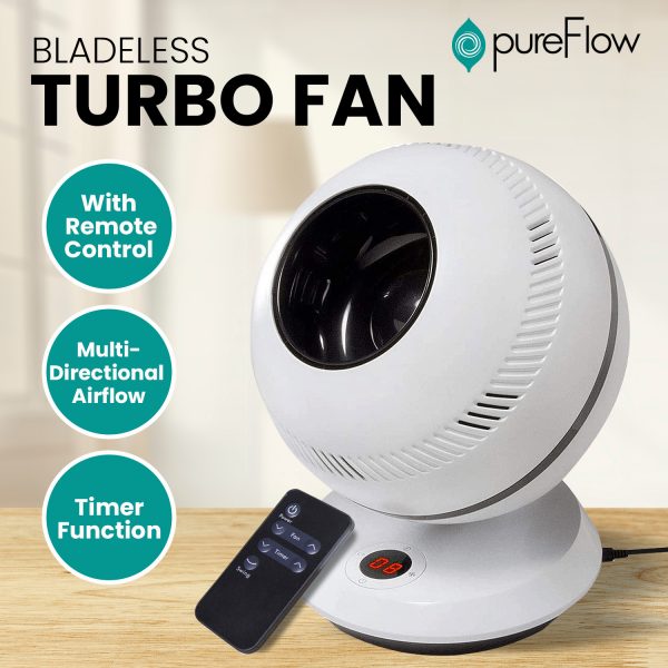 PureFlow Dust-Free Bladeless Breeze Room purifier