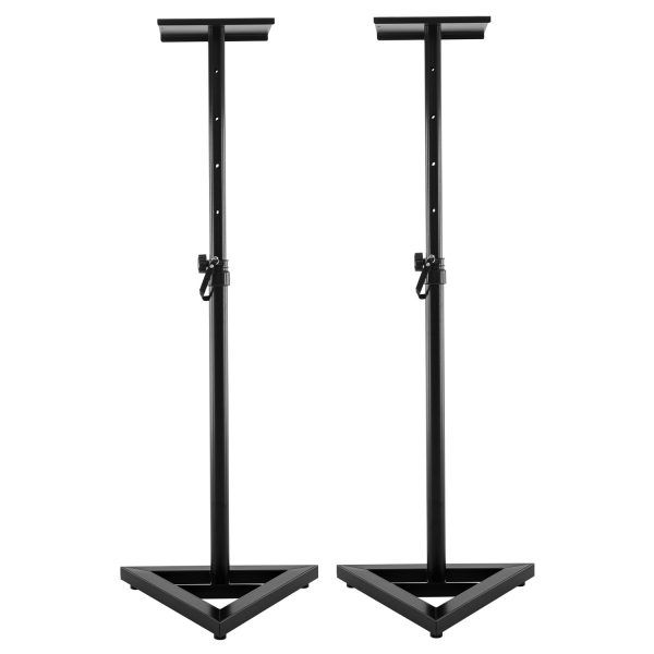 Karrera Adjustable Floor Speaker Stand Surround Sound – Black