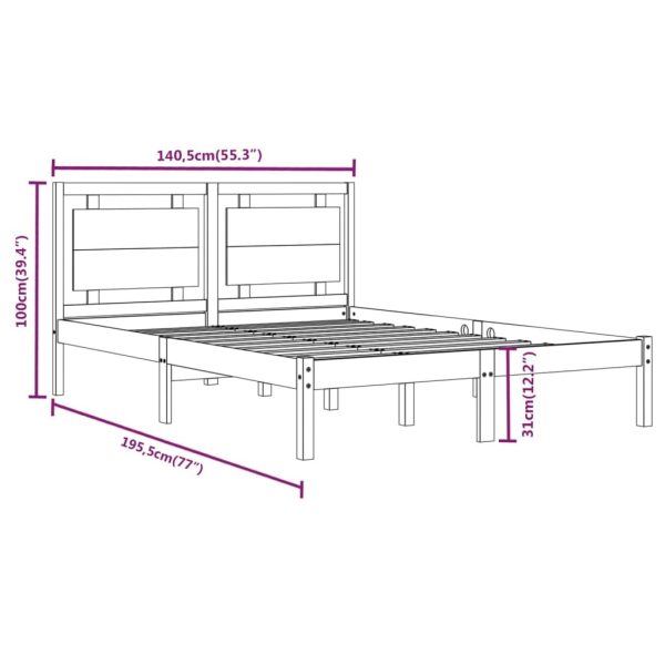 Tranent Bed Frame & Mattress Package – Double Size