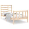 Leighton Bed & Mattress Package – Single Size