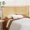 Rattan Bed Frame Queen Size Bed Head Headboard Bedhead Base RIBO Pine