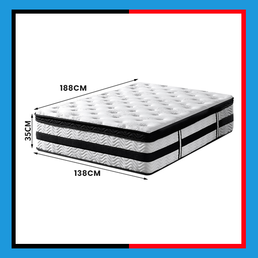 Buckie Bed Frame & Mattress Package – Double Size