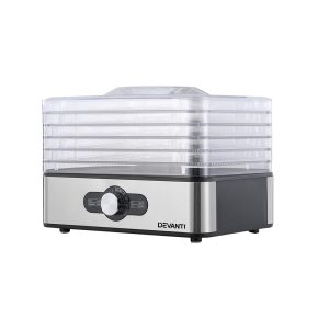 5 Trays Food Dehydrator Stainless Steel Tray