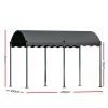 Gazebo 4x3m Party Marquee Outdoor Wedding Event Tent Iron Art Tent Grey