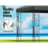 Gazebo 3x3m Party Marquee Outdoor Wedding Event Tent Iron Art Canopy