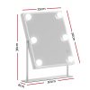 Bluetooth LED Makeup Mirror Mirrors Lighted Vanity Hollywood 25X30CM