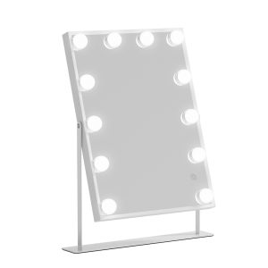 Bluetooth LED Makeup Mirror Mirrors Lighted Vanity Hollywood 30X40CM