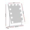 Bluetooth LED Makeup Mirror Mirrors Lighted Vanity Hollywood 30X40CM