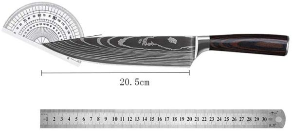 Professional Chef’s Knives for Kitchen and Restaurants (20 cm)