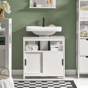 Vanity Unit Bathroom Furniture, White