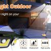 Outdoor Solar Lights with 3 Adjustable Head for Porch Garden Patio