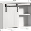 Bathroom Wall Cabinet Storage Cupboard