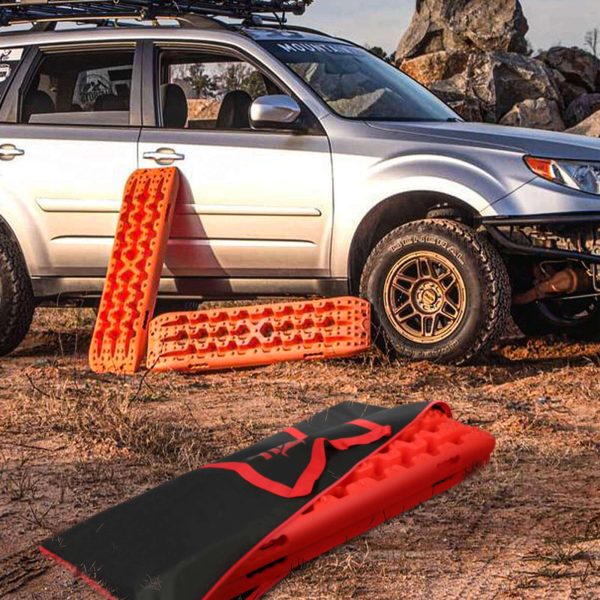 X-BULL Recovery tracks Carry Bag 4×4 Extraction Tred Bag Black