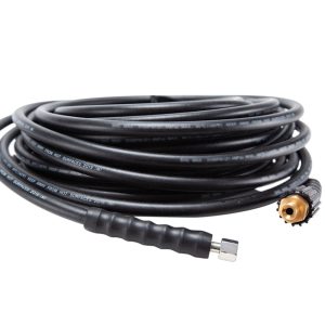 20M Petrol Pressure Washer Hose Extension with Drain Cleaner Nozzle Accesory Pack