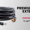 20M Petrol Pressure Washer Hose Extension with Drain Cleaner Nozzle Accesory Pack