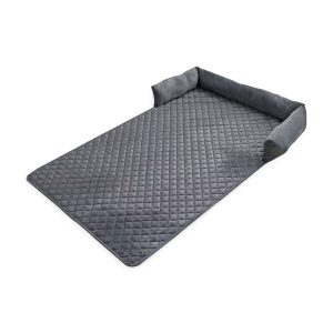 Pet Sofa Cover with Bolster L Size (Grey) FI-PSC-114-SMT