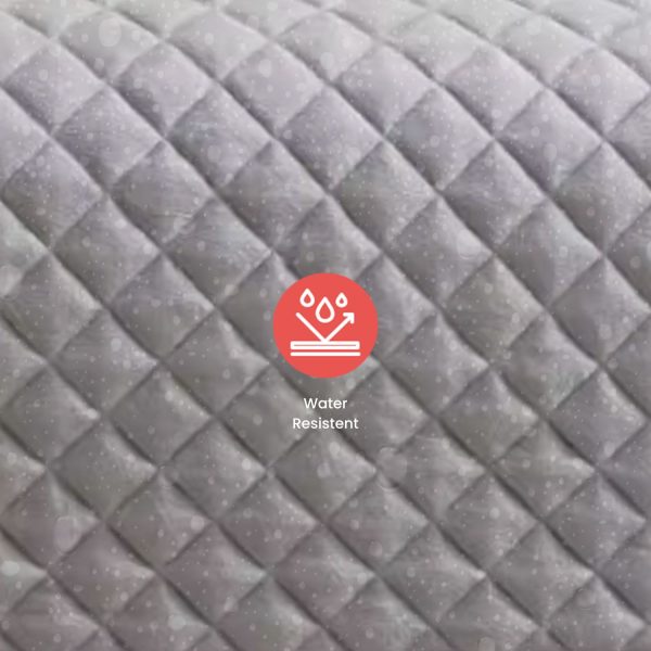 Pet Sofa Cover with Bolster L Size (Light Grey) FI-PSC-115-SMT