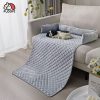 Pet Sofa Cover with Bolster L Size (Light Grey) FI-PSC-115-SMT