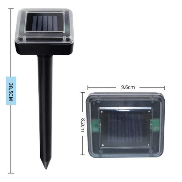 Ultrasonic Solar Powered Snake Repellent (Set of 6) NE-SSR-100-XY
