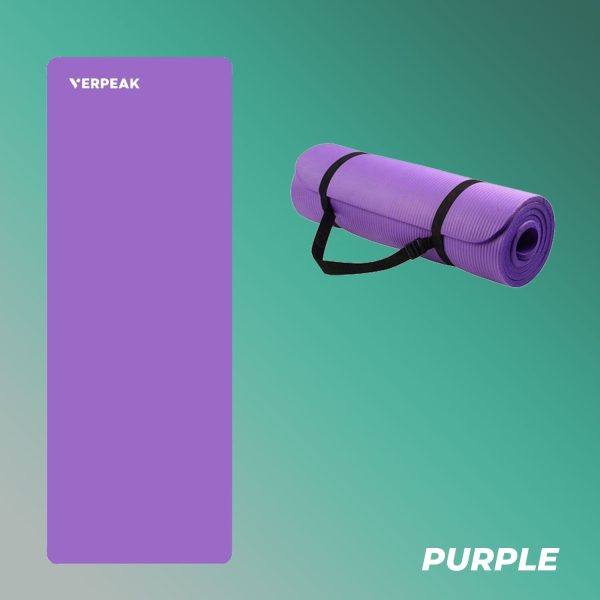 NBR Yoga Mat 2.0CM Purple VP-MT-125-AC