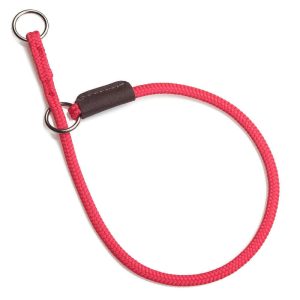 Products Fine Show Slip Collar 20in (51cm) – Made in the USA – Red