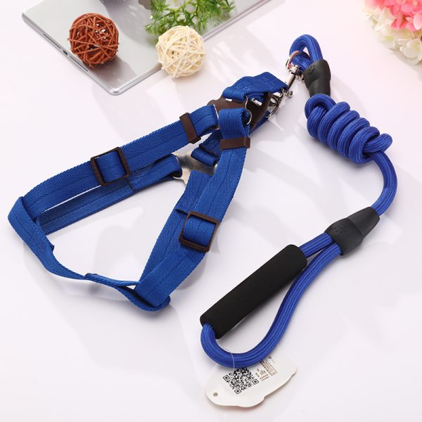 2 X Medium Pet Dog Puppy Dog Harness Collar leash lead