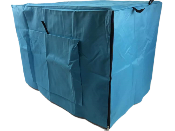 30′ Dog Cat Rabbit Collapsible Crate Pet Cage Canvas Cover Blue