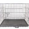 36′ Portable Foldable Dog Cat Rabbit Collapsible Crate Pet Cage with Cover Mat Blue