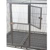 XXL Pet Dog Cat Cage Metal Crate Kennel Portable Puppy Cat Rabbit House