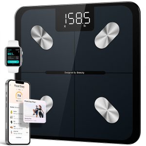 Scale for Body Weight and Fat Percentage - Black