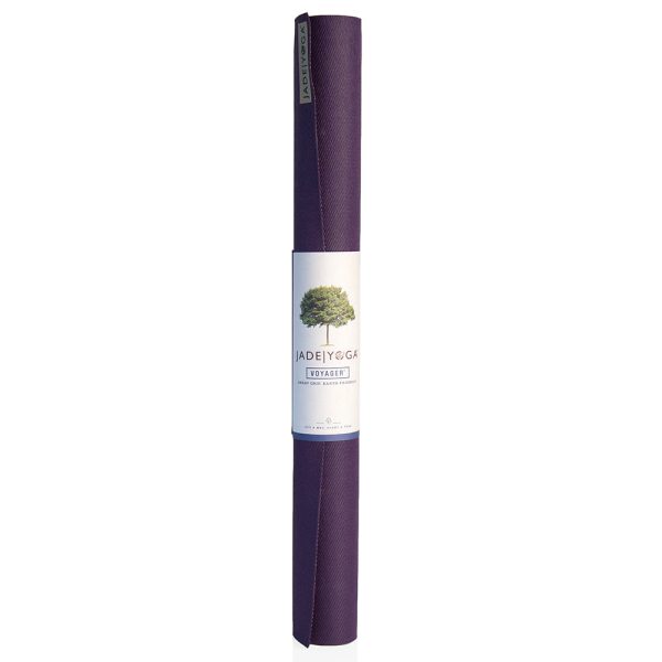 Voyager Mat – Purple & Iron Flask Wide Mouth Bottle with Spout Lid, Fire, 40oz/1200ml Bundle