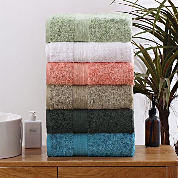 Extra Large Bath Sheet Towel 89 x 178cm – Coral