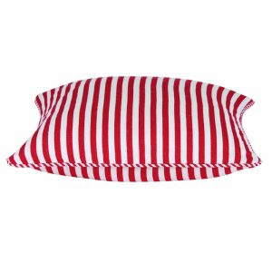 Dandi Red & White Striped Cushion Cover 40x40cm