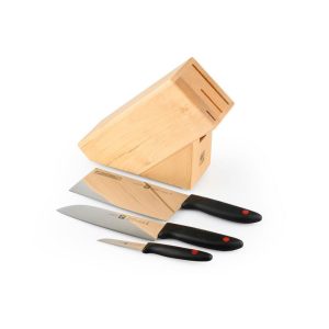 ZW-K14 Twin Point Santoku Knife Chef's Knife 4PC Knife Set