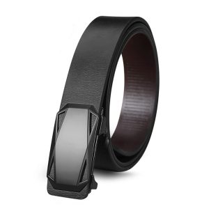 Men's Real Leather Belt Luxury Business Automatic Belt Designer Genuine Leather Belts (TS-10)