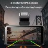 1440P WIFI GPS Dash Cam Dual Front and Rear Video DVR Recorder Night Vision Kit
