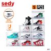 10PC  Stackable Shoe Display Box Hard Acrylic Sneaker Storage Containers Case