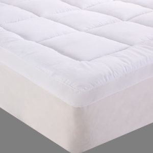 bamboo cotton fitted mattress topper single