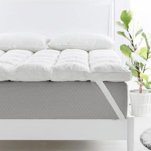 duck feather down mattress topper 1800gsm double