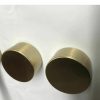 2021 New Burnished Gold Brushed Brass mixer WaterMark WELS round taps wall faucet basin