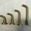 2021 New Burnished Gold Brushed Brass mixer WaterMark WELS round taps wall faucet basin