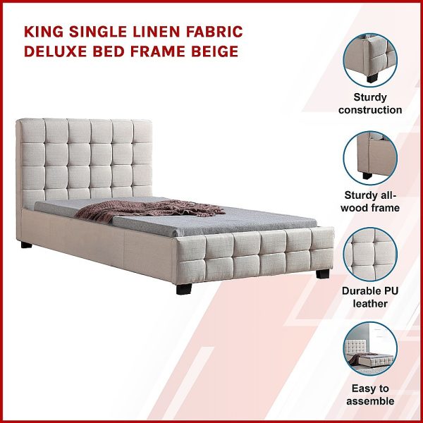 Schodack Bed & Mattress Package – King Single Size